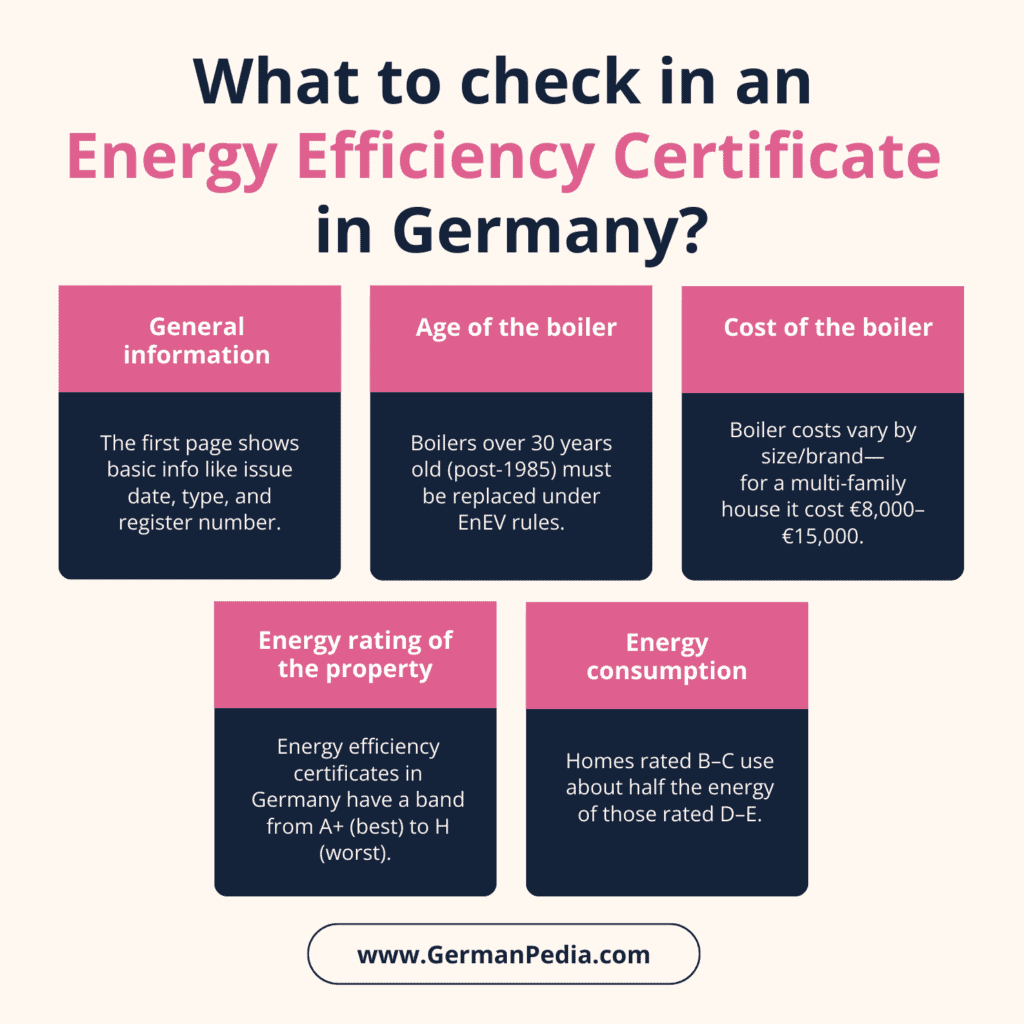 5.1 What to check in an Energy Efficiency Certificate (Energieausweis) in Germany?