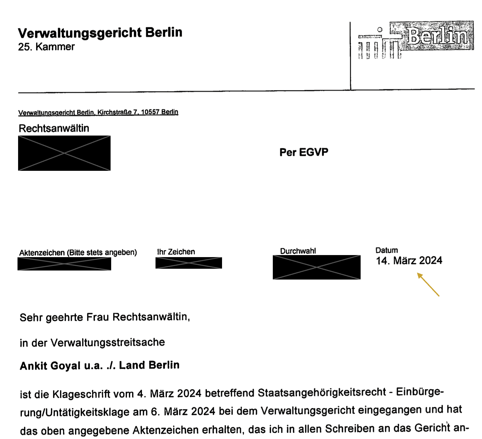 file number for German naturalization lawsuit