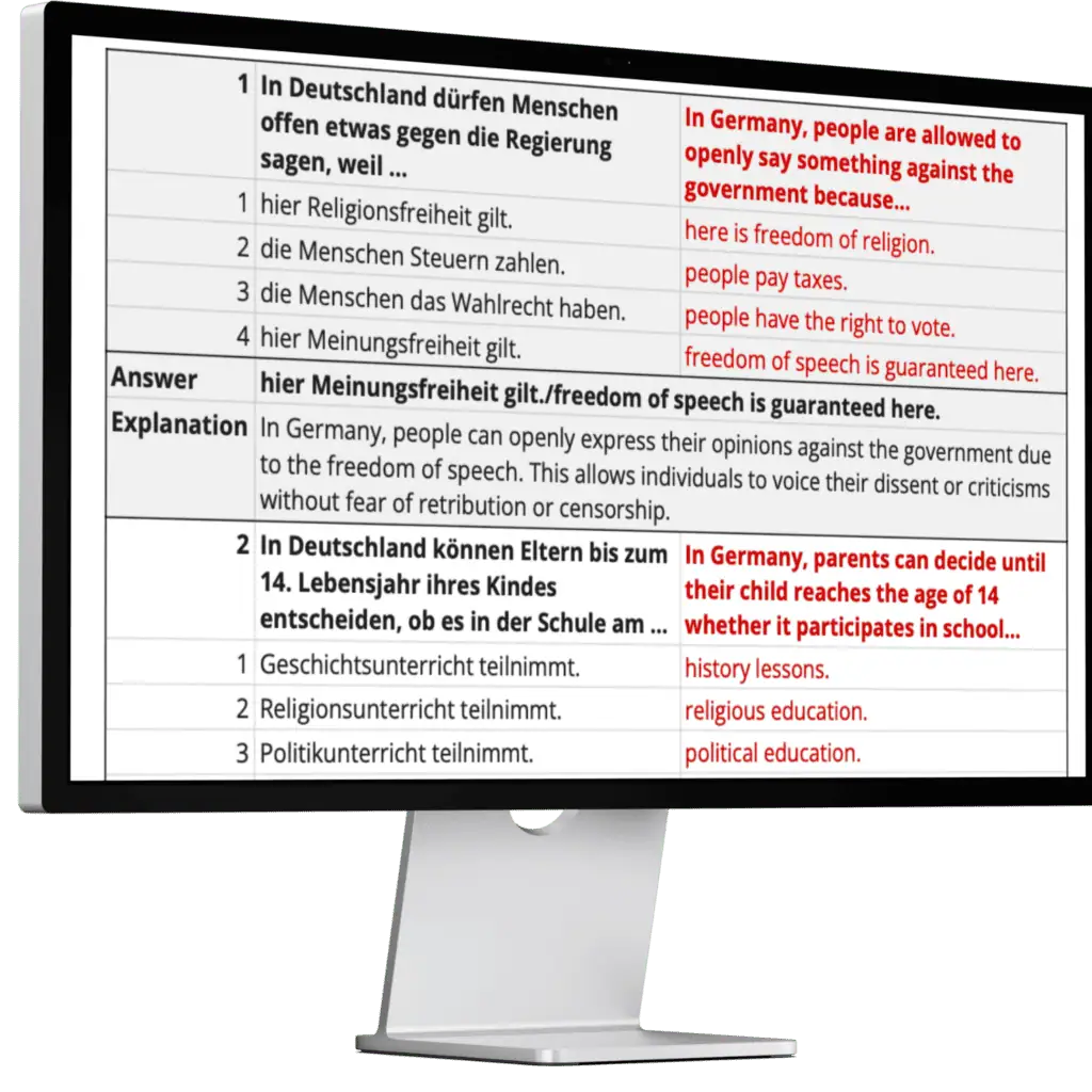 german naturalization tests pdf