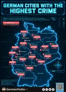 German Cities with the Highest Crime Rates